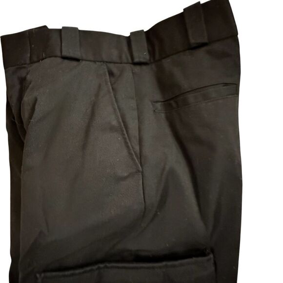 Spiewak ~ Black Cargo Pants ~ size 28 ~ Poly/Cotton Blend - Picture 7 of 16